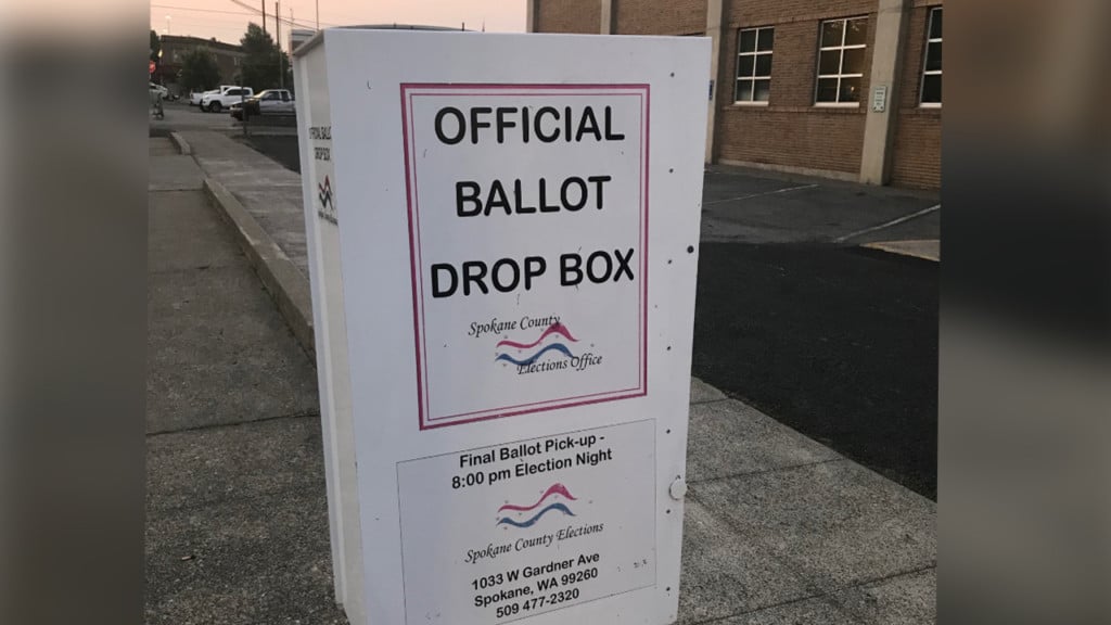 Where to find ballot drop boxes in Spokane County