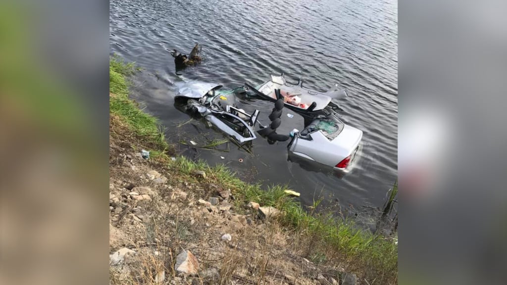 Highway 200 crash sends car into river, driver rescued