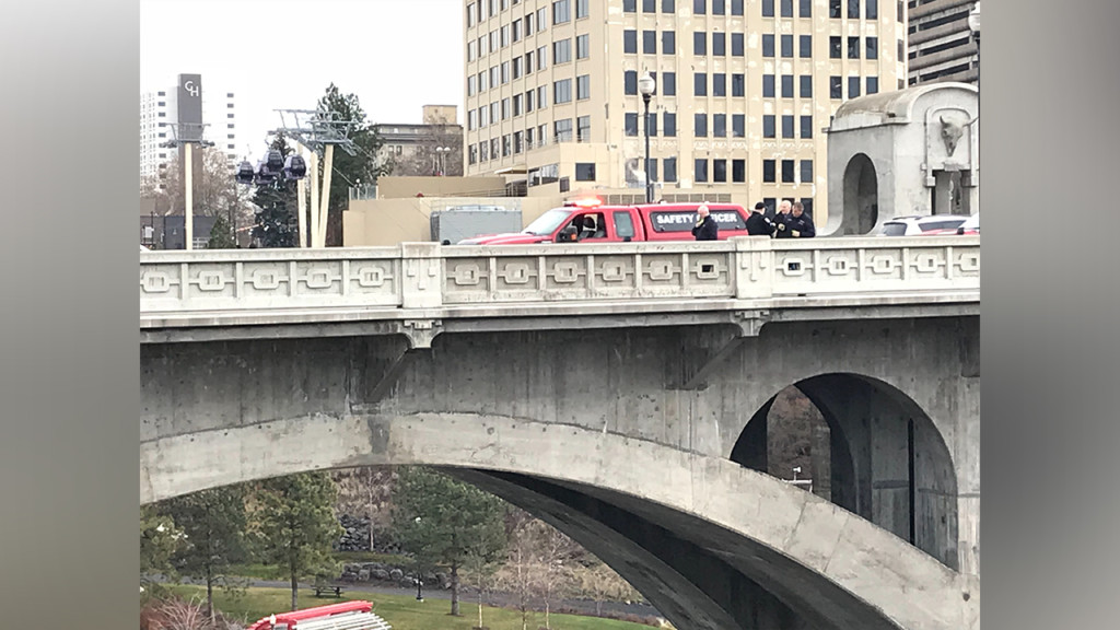 Portion of Monroe Street Bridge, Centennial Trail closes after reported water rescue