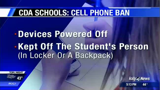 CDA Schools ban cell phones
