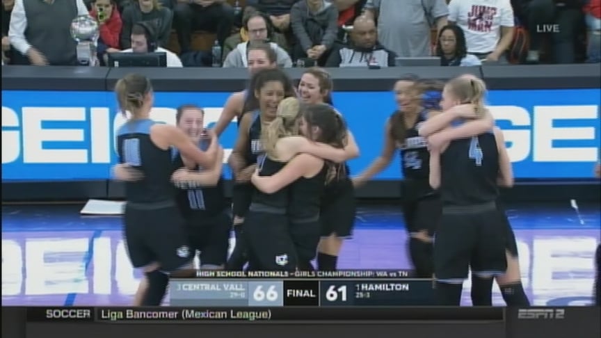 No. 11 Central Valley takes down No. 10 Hamilton Heights to win GEICO girls title