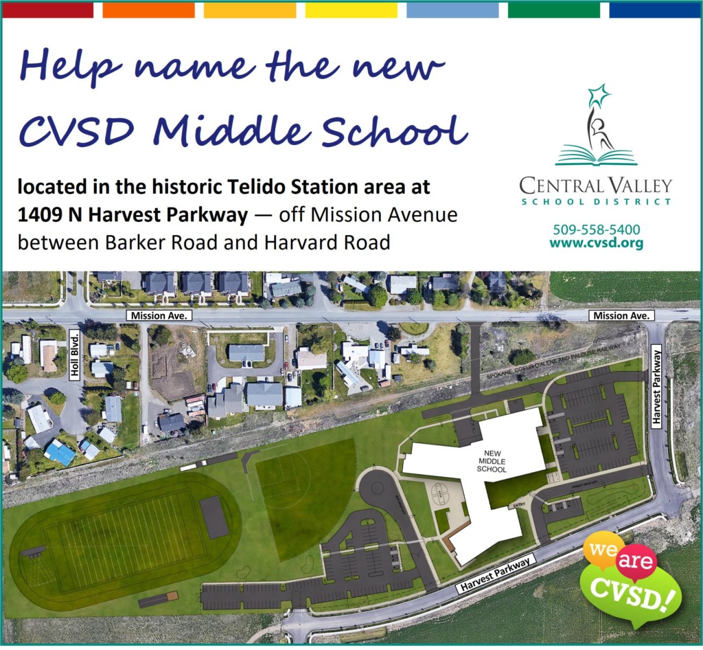 Central Valley School District wants your help naming a new school