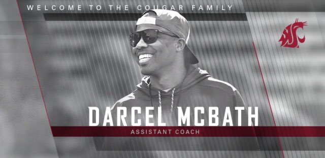 Cougars hire Darcel McBath as assistant football coach