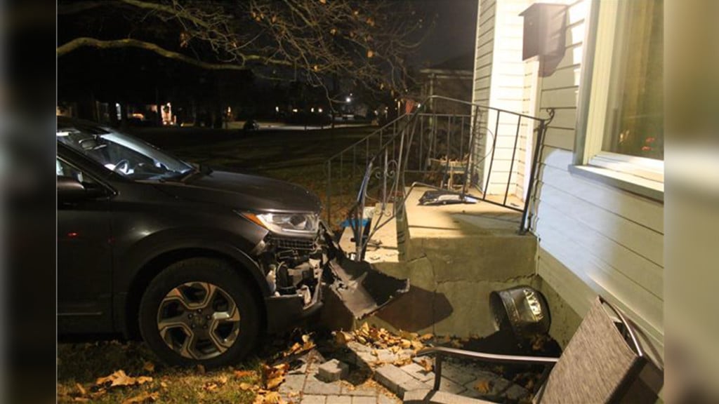 Police: Man drives car into South Hill home, arrested for DUI