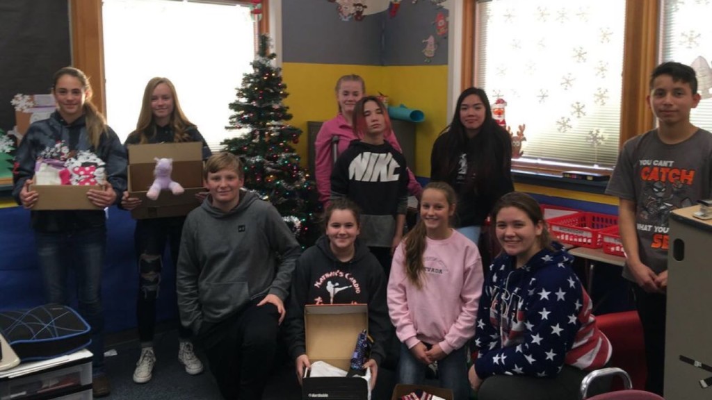 Tonasket students learn important holiday lesson while giving back