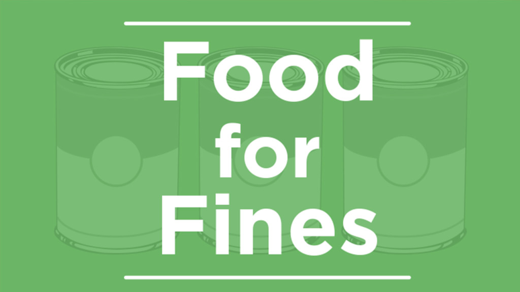Food for Fines is back at Spokane Public Library