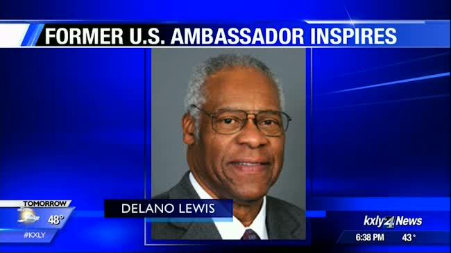 Former U.S. ambassador visits Spokane middle school for Black History Month