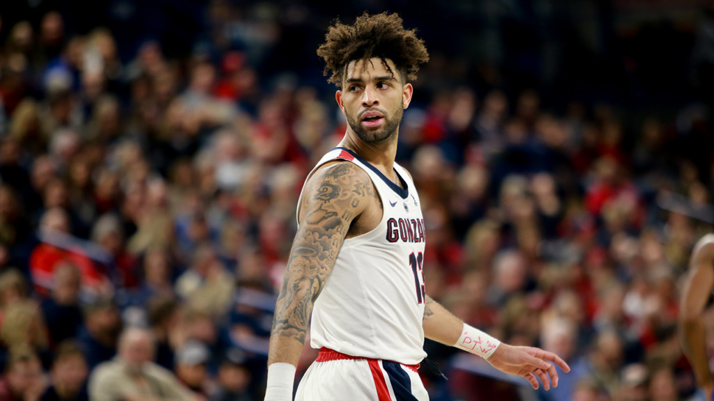 Gonzaga jumps to #5 in the AP Top 25 Poll