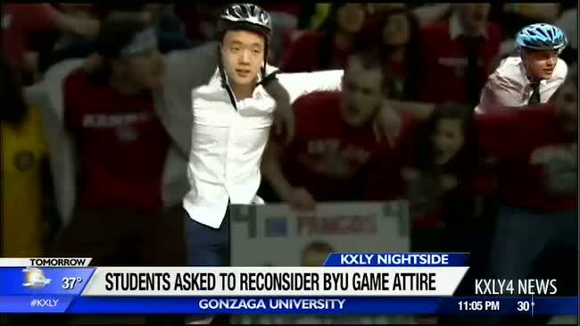 GU asks students to refrain from wearing missionary attire to BYU game