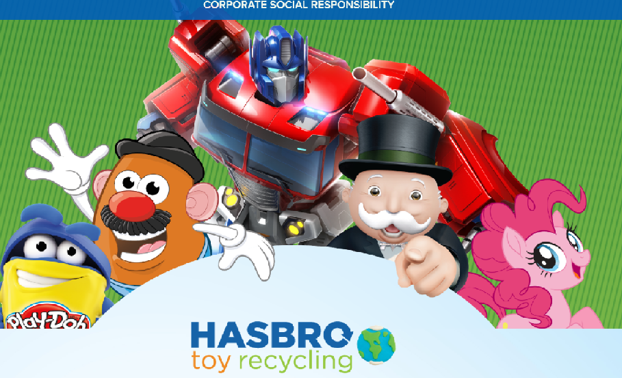 Hasbro plans to turn old toys to playgrounds