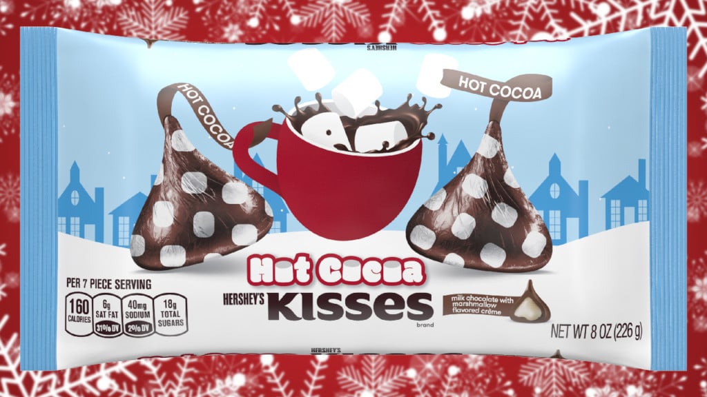 Ready for a different kind of kiss? Hershey’s has a new one