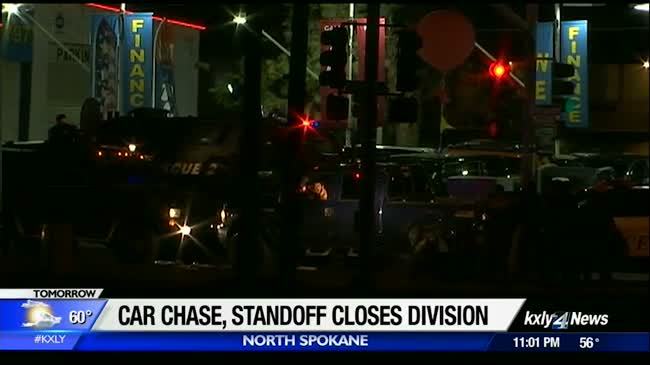 High speed chase results in tense standoff
