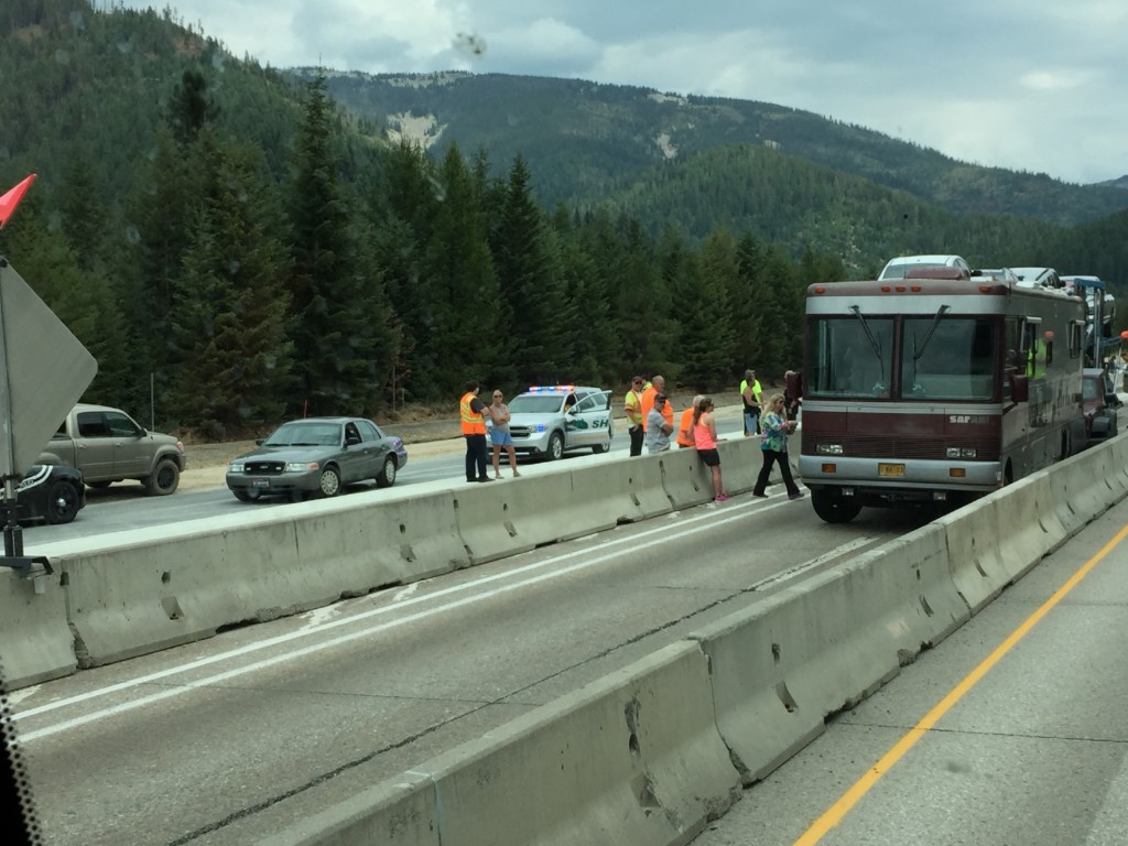 I-90 open after crash at Idaho-Montana border