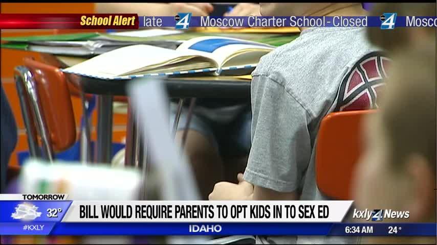 Idaho bill would require parents to opt students in to sex ed lessons