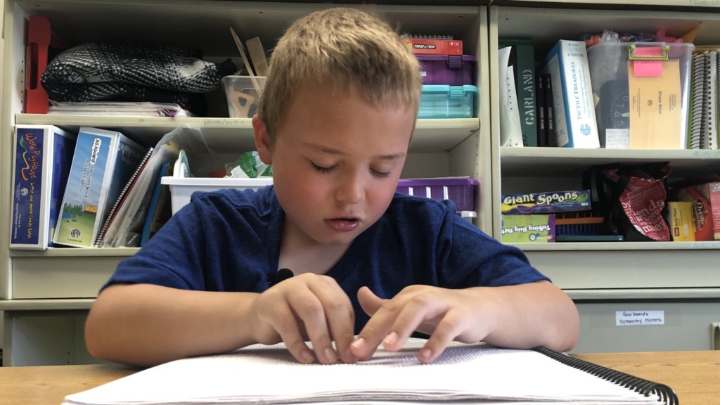 Garfield Elementary second grader set to compete at Braille Challenge National Finals