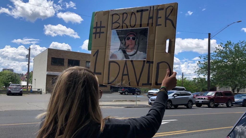 ‘I want my son back’: family of man killed by Spokane Police hold monthly protest