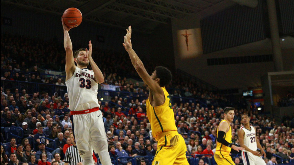 Gonzaga’s Killian Tillie out indefinitely after undergoing knee surgery