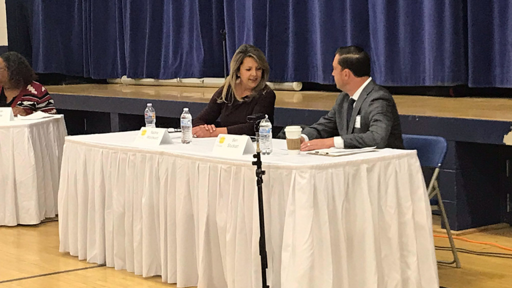 Mayoral candidates talk diversity at school board forum