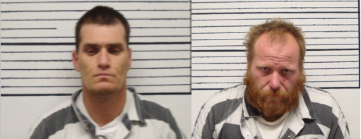 Two men charged with burglarizing home