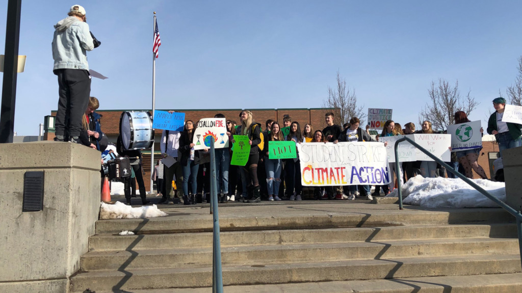 Mead High School students lead Climate Strike