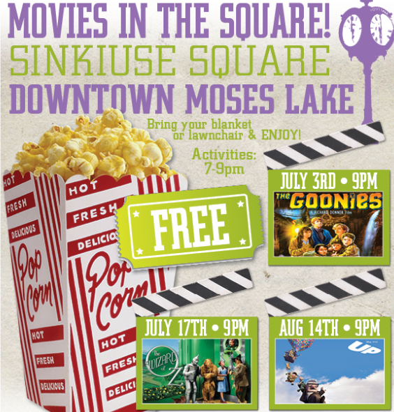 Movies in the Square ends on August 14 with free showing of Up