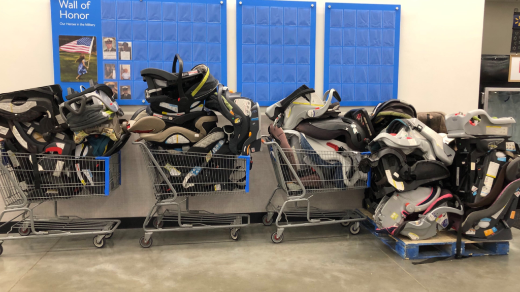Walmart car seat exchange ends early due to ‘overwhelming’ participation