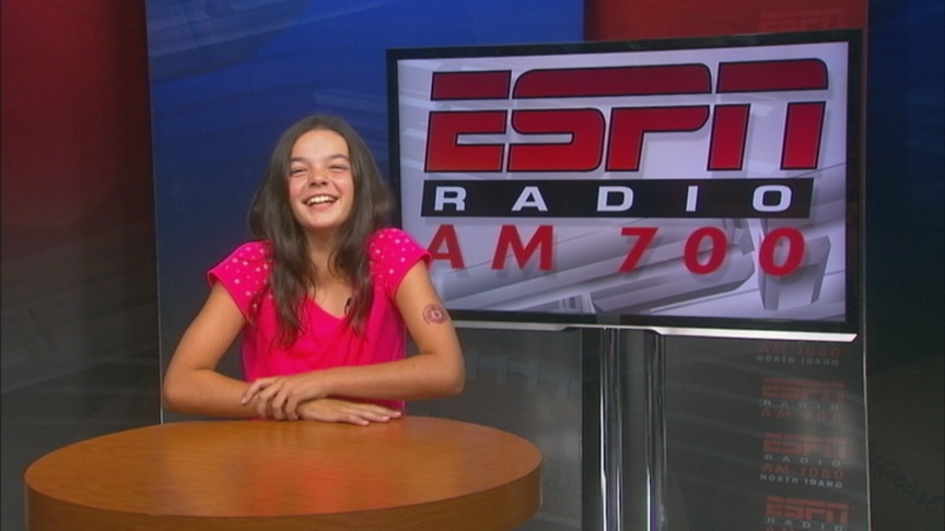 Alexis Goes To Sportscaster Camp