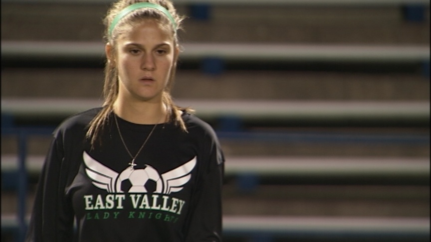 East Valley’s Frucci shines on the field, in the classroom