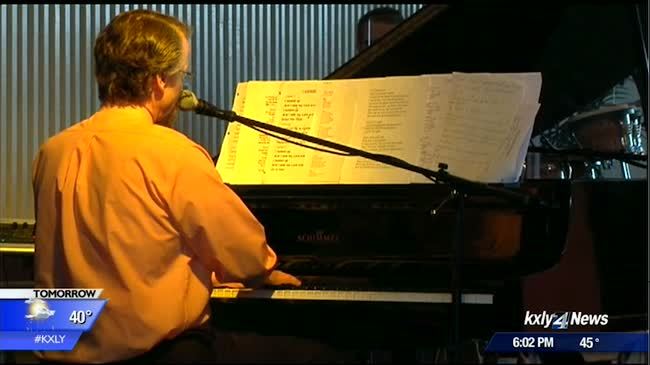Pastor Tim Remington plays piano one year after shooting
