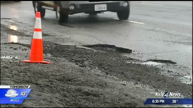 Potholes wreaking havoc on Division