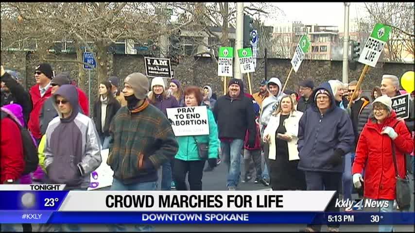 Pro-life advocates host weekend march in Spokane