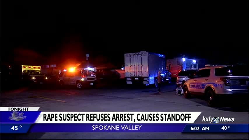 SWAT team, two K9s used to take rape suspect into custody in Spokane Valley standoff
