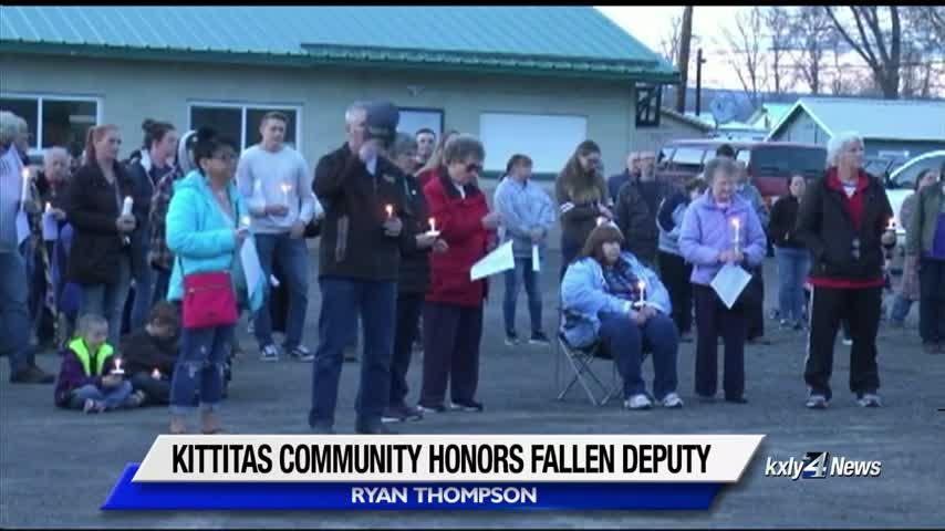 Kittitas community remembers fallen deputy at vigil