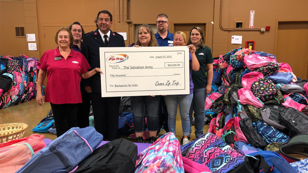 Salvation Army Spokane distributes 5,000 backpacks at annual back to school event