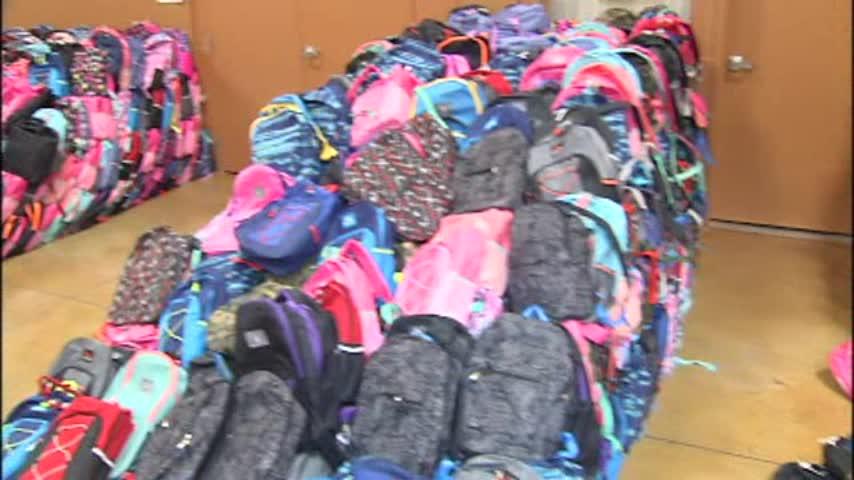 Backpacks for Kids distribution underway at Salvation Army Spokane