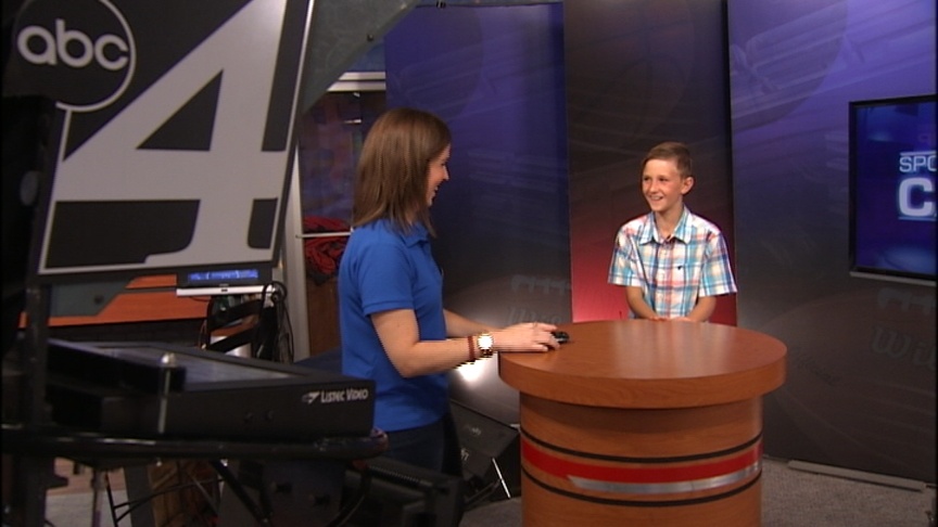 James joins KXLY for Sportscaster Camp
