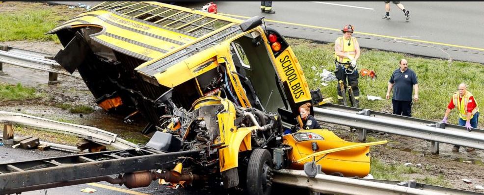 School bus driver in deadly highway crash had license suspended 14 times