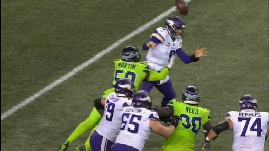 Seahawks on brink of playoffs after 21-7 win over Vikings