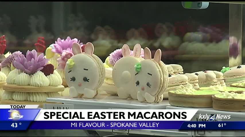 Spokane bakery offering bunny macarons in time for Easter