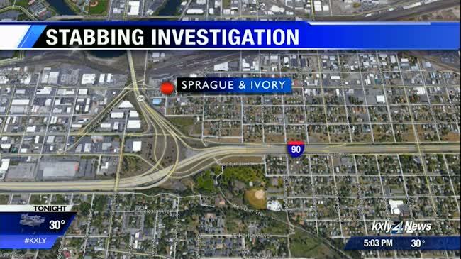 Spokane police investigating stabbing on Sprague