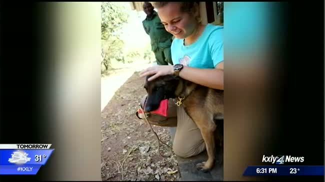 Spokane Valley native trains dogs to sniff out poachers in Africa