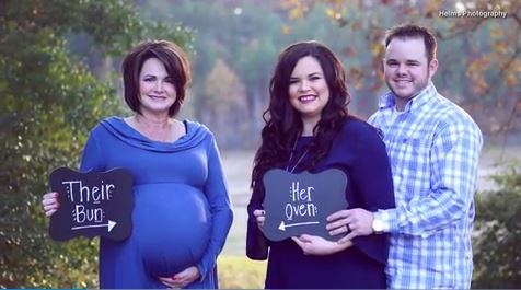 Grandmother is surrogate for her own grandchild