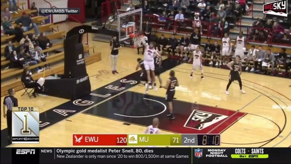 MUST SEE: Shadle Park, EWU basketball player’s dunk is SportsCenter’s #1 play