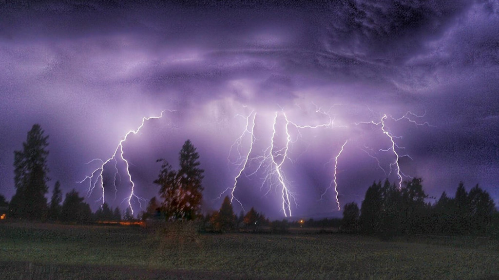 Summer storm brings 3,499 lightning strikes across the Inland Northwest