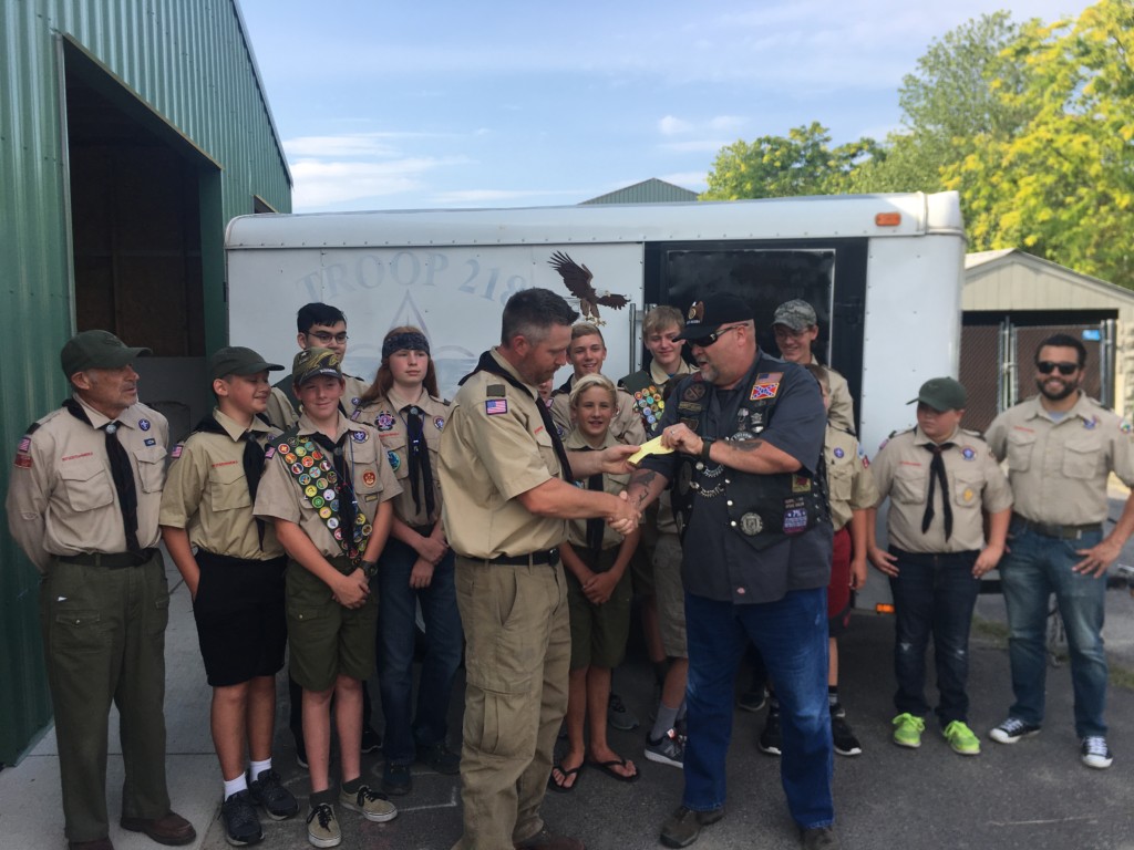 American Legion Post 9 pulls through for local Boys Scout troop