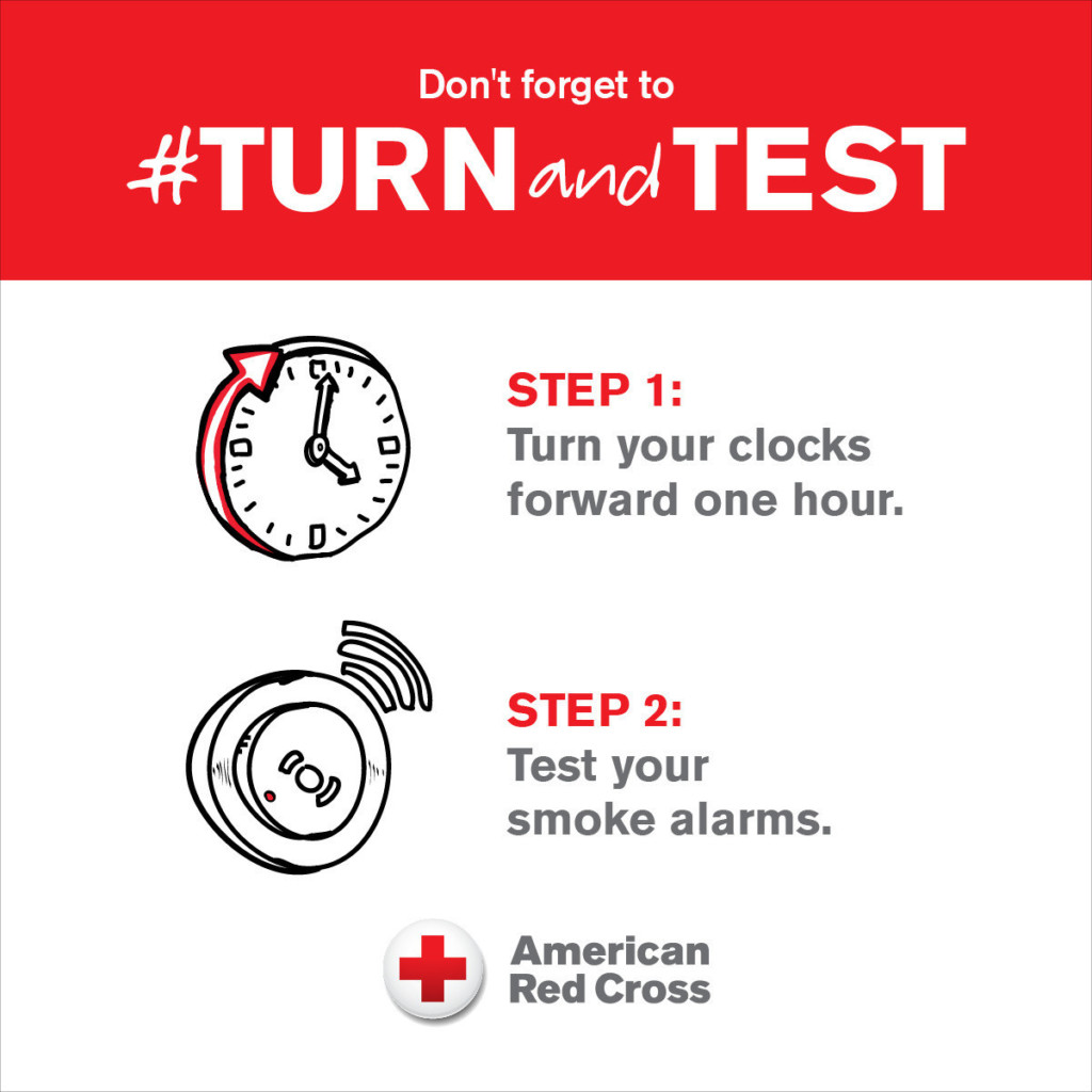 Change your clocks, check your smoke alarms