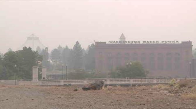 Many in Spokane out and about in extremely unhealthy air