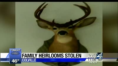 Reward offered for family heirlooms stolen from Colville home