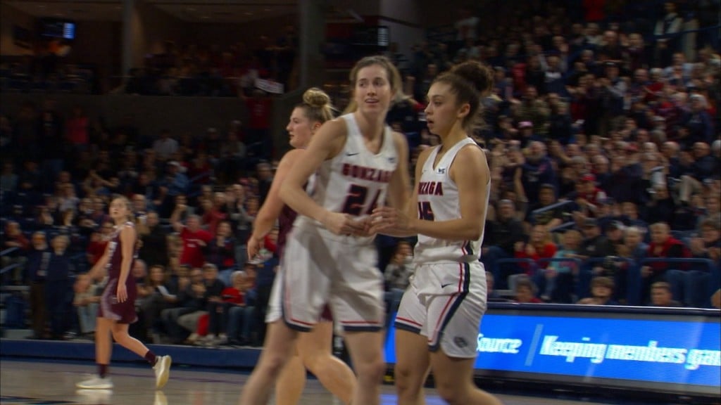 No. 17 Zags run away from No. 20 Missouri State in 64-52 victory