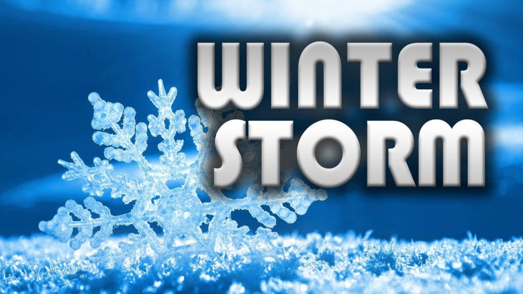 Snow storm cancelling several flights around the region